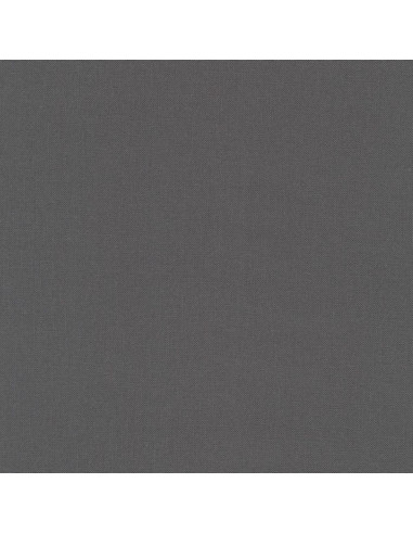 Einfarbiger Baumwollstoff Patchwork Kona - Coal