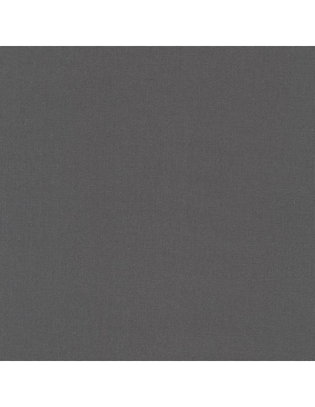 Einfarbiger Baumwollstoff Patchwork Kona - Coal