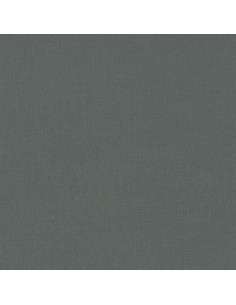 Uni Baumwollstoff Patchwork Kona - Graphit
