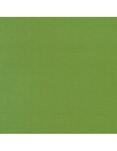 Uni Baumwollstoff Patchwork Kona - Grasgrün