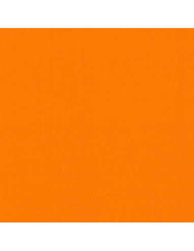 Uni Baumwollstoff Patchwork Kona - Orange