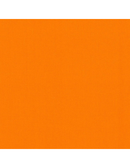 Uni Baumwollstoff Patchwork Kona - Orange