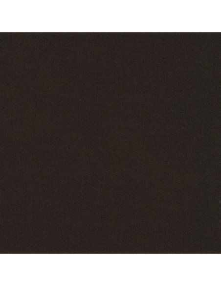 Uni Baumwollstoff Patchwork Kona - Espresso