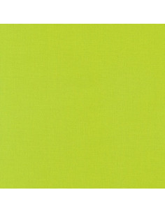 Einfarbiger Baumwollstoff Patchwork Kona - Chartreuse
