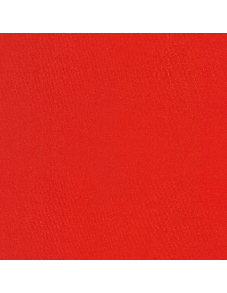 Uni Patchwork Baumwollstoff Kona - Tomato