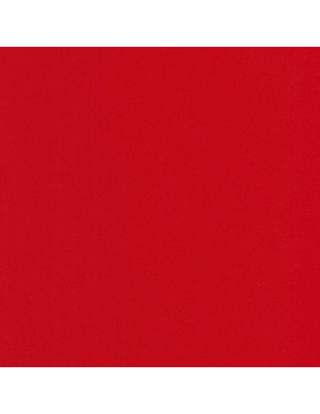 Uni Baumwollstoff Patchwork Kona - Chinesisch Rot