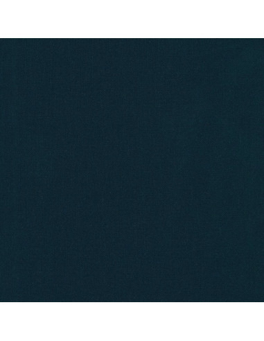 Uni Baumwollstoff Patchwork Kona - Indigo