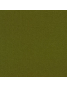 Uni Baumwollstoff Patchwork Kona - Avocado