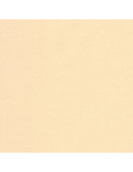 Uni Baumwollstoff Patchwork Kona - Creme