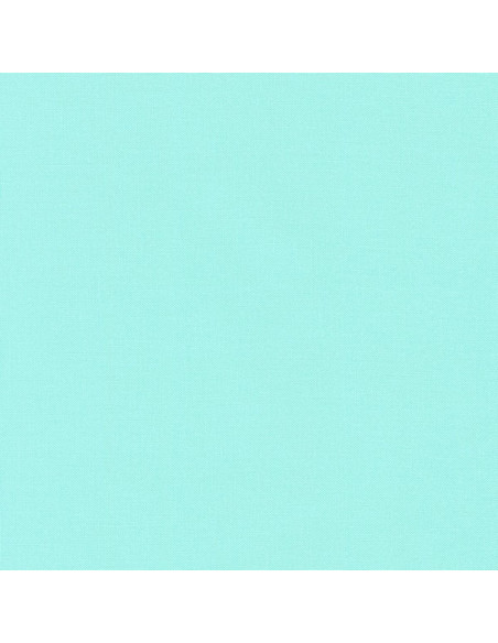 Uni Baumwollstoff Patchwork Kona - Aqua
