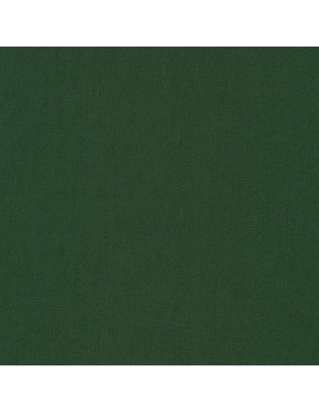 Uni Baumwollstoff Patchwork Kona - Hunter Green