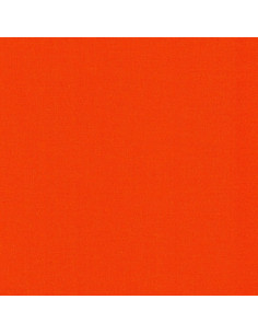 Uni Patchwork Baumwollstoff Kona - Flame