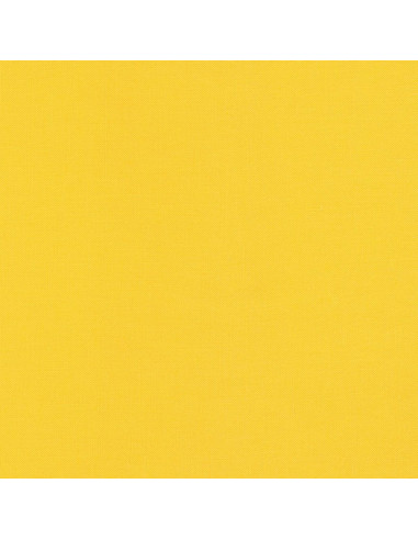 Uni Baumwollstoff Patchwork Kona - Canary