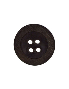 Röhre mit 3 Holzknöpfen 4 Löcher - 18 mm