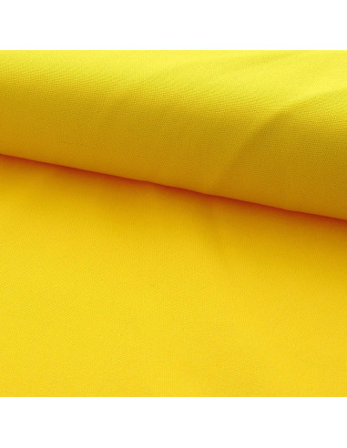 Halbgewebtes Baumwoll-Canvas - Gelb
