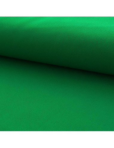 Halbgewebtes Baumwoll-Canvas - Grasgrün