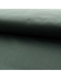 Halbgewebtes Baumwoll-Canvas - Graugrün