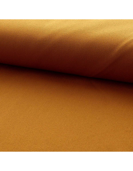 Halbpanama-Baumwoll-Canvas - Senfgelb