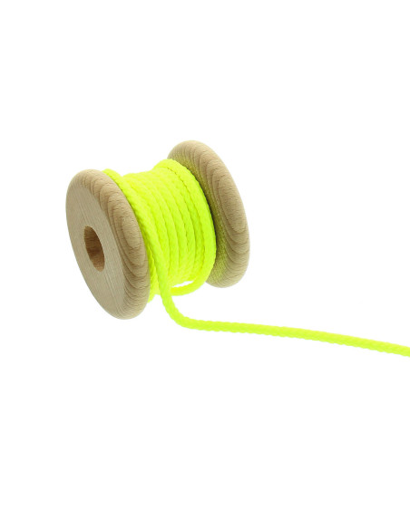 Runde Kordel Anorak - Neon Gelb