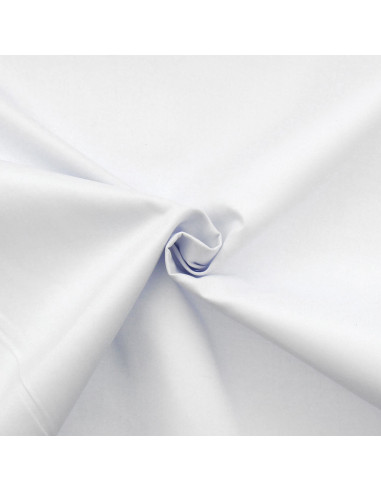 Polycotton-Gabardine-Stoff - Weiß