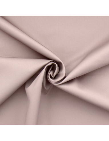 Polycotton-Gabardine-Stoff - Taupe