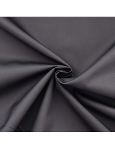 Polycotton-Gabardine-Stoff - Dunkelgrau