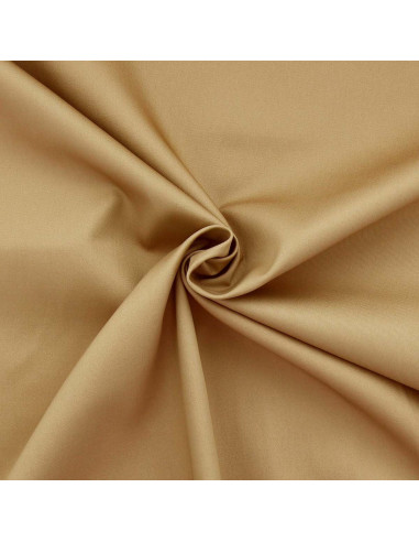 Polycotton-Gabardine-Stoff - Beige