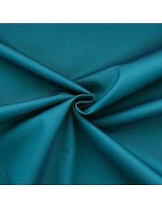 Polycotton-Gabardine-Stoff - Entenblau