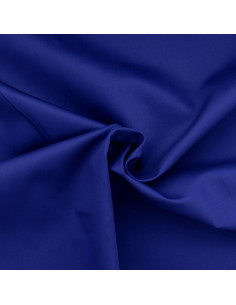 Polycotton-Gabardine-Stoff - Kobaltblau