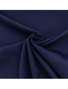 Polycotton-Gabardine-Stoff - Marineblau