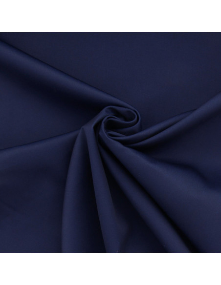 Polycotton-Gabardine-Stoff - Marineblau