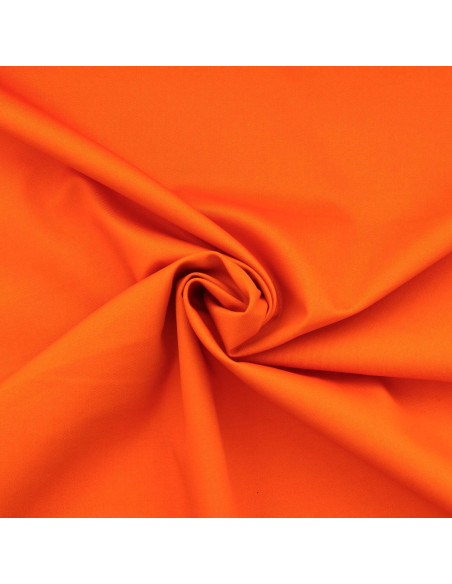 Polycotton-Gabardine-Stoff - Orange