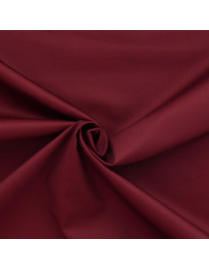 Polycotton-Gabardine-Stoff - Bordeaux