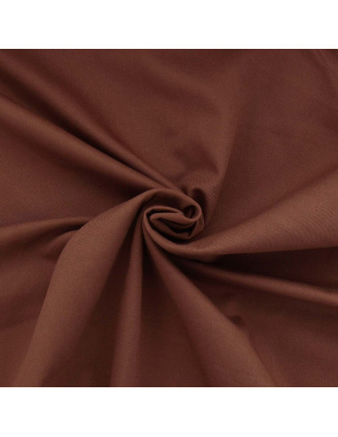 Polycotton-Gabardine-Stoff - Braun