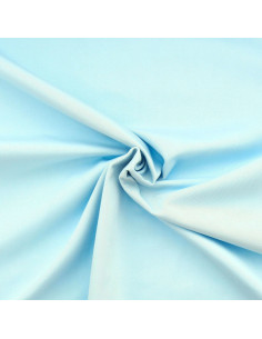 Polycotton-Gabardine-Stoff - Babyblau
