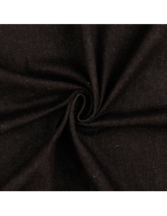 Klassischer Jeansstoff aus Baumwolle - Schwarz