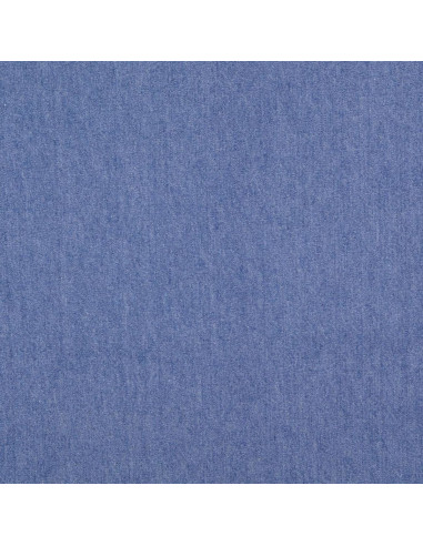 Leichter Baumwoll-Jeansstoff - Hellblau