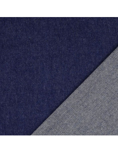 Leichter Baumwoll-Jeansstoff - Blau Denim 2