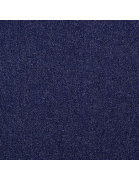 Leichter Baumwoll-Jeansstoff - Blau Denim