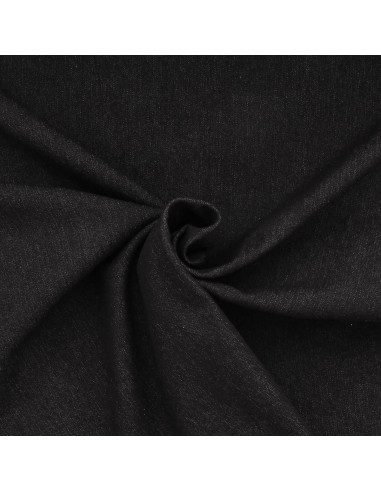 Stretch-Denimstoff - Schwarz