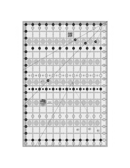 Rechteckiges Quiltlineal 12,5" x 18,5" Creative Grids