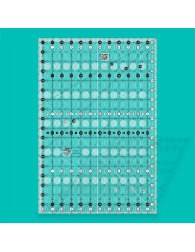 Rechteckiges Quiltlineal 12,5" x 18,5" Creative Grids