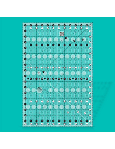 Rechteckiges Quiltlineal 12,5" x 18,5" Creative Grids