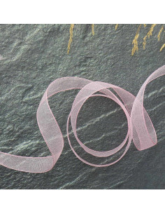 Organza-Band - Rosa