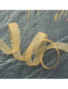 Organza-Band - Beige