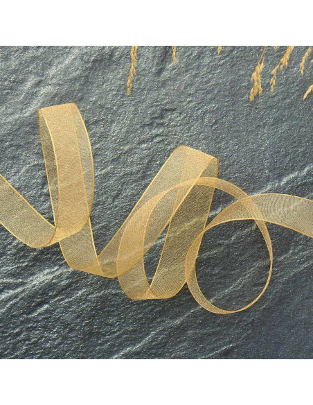 Organza-Band - Beige