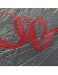 Organza-Band - Rot