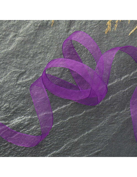 Organza-Band - Violett