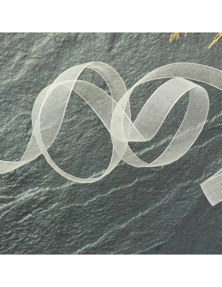 Organza-Band - Creme