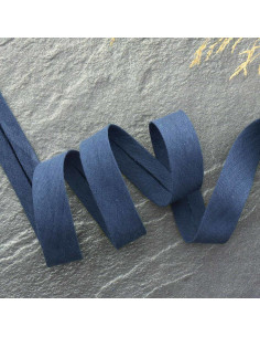 Doppellagiger Musselin - Indigo